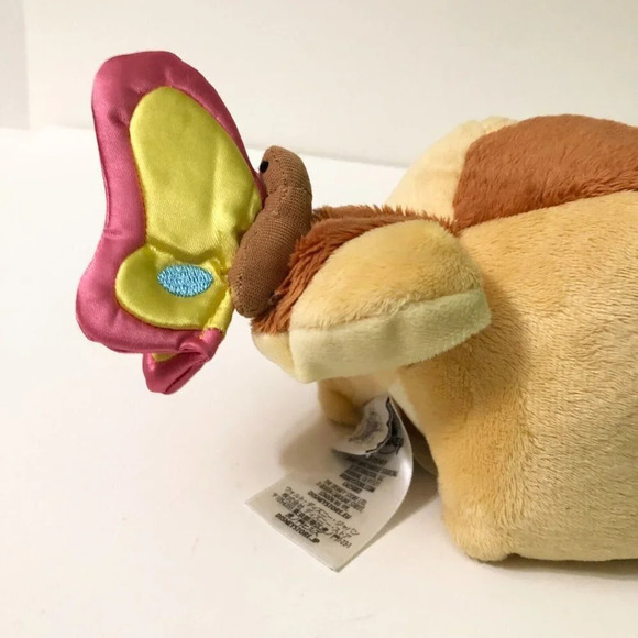 Disney Store Exclusive Bambi with Butterfly on Tail 14 Inch Long Plush - Picture 5 of 14